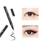 Матовая подводка для глаз жидкий стойкий макияж для глаз быстросохнущая подводка для глаз водостойкая черная косметическая Карандаш для женщин девушек макияж TSLM1