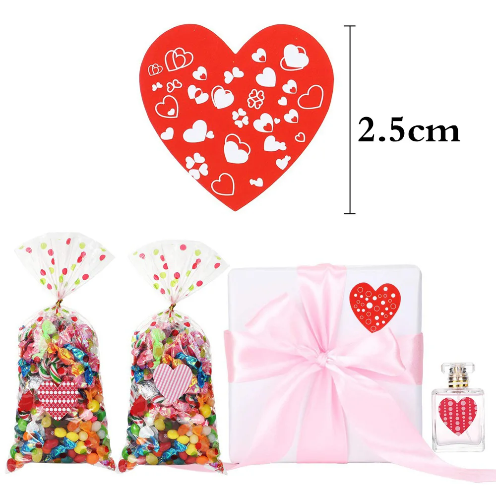 

500pcs Envelope seal Stickers Gift Cute Scrapbooking Sticker Valentine's Day Design Birthday Wedding Present Decorations Labels
