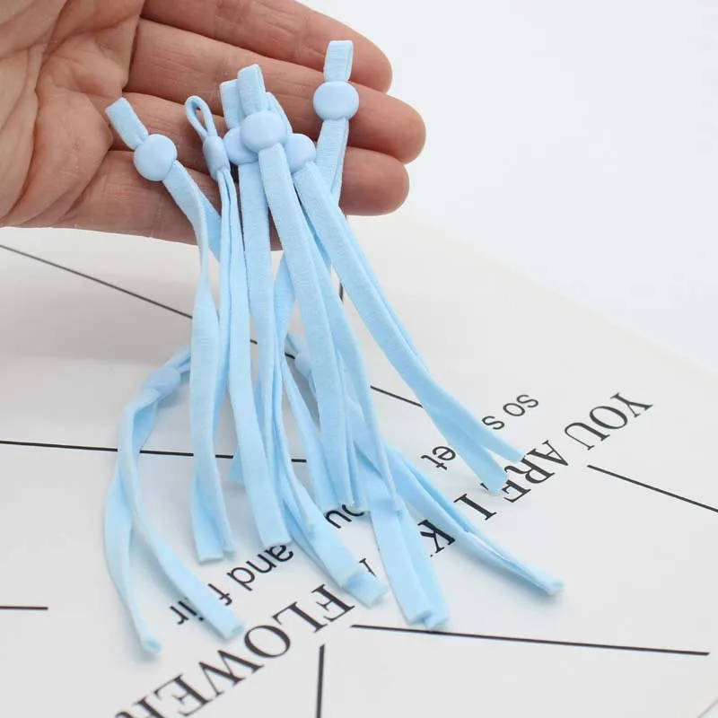 500 шт. регулируемая эластичная застежка лента шнур используется для Дыхательной