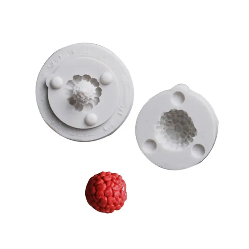 

8Pcs/Set Raspberry Fruit Silicone Mold Fondant Chocolate Candy Mould Cake Decorating Baking Tools