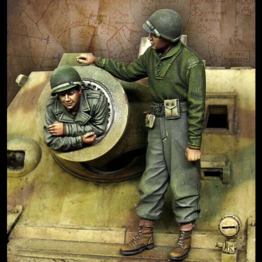 

1/35 Resin Model Figure GK， Unassembled and unpainted kit