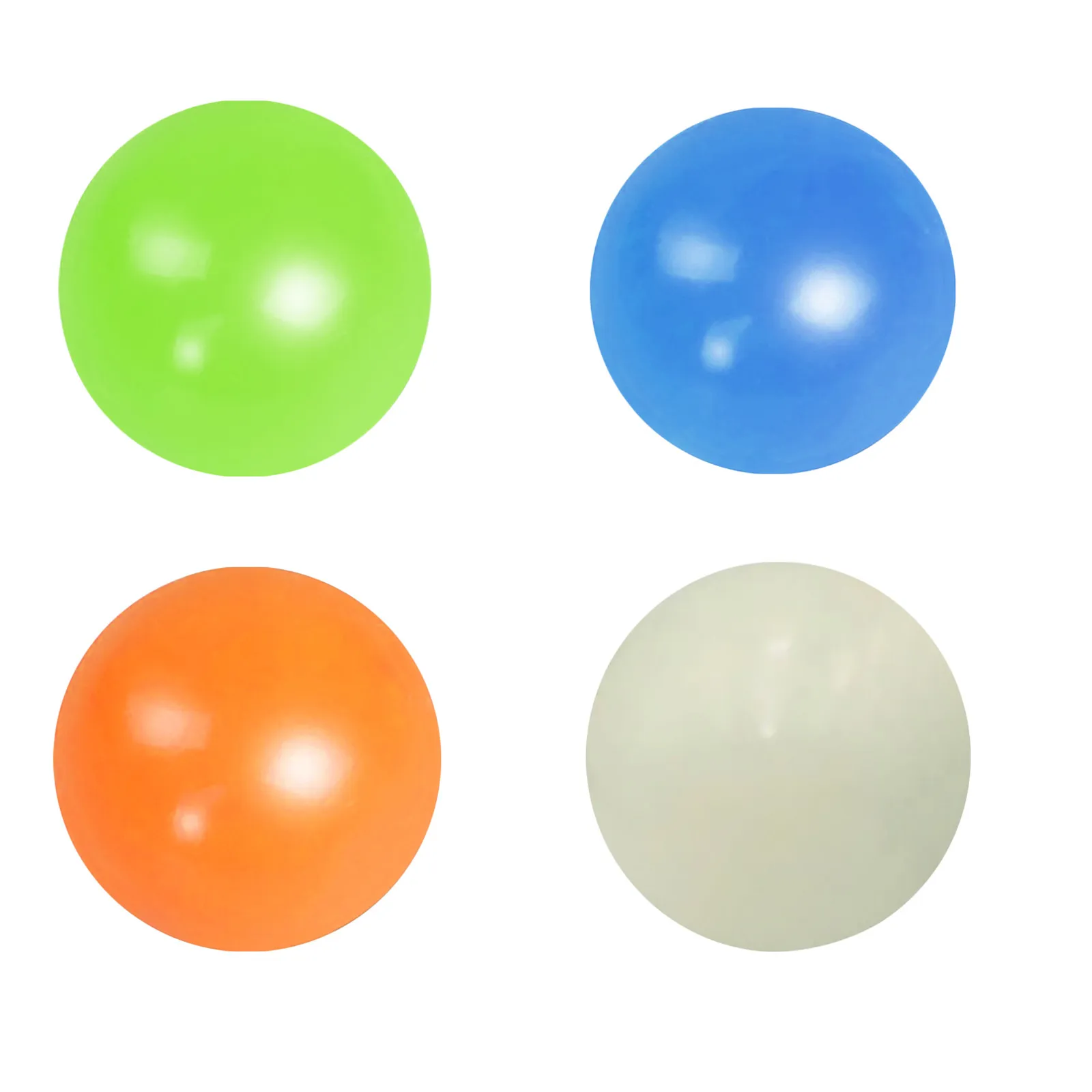 

Sticky Ball Decompression Toys Adult Pressure Release Fluorescent Sticky Ball Toys Enhance Concentration Ceiling Sticky Toy