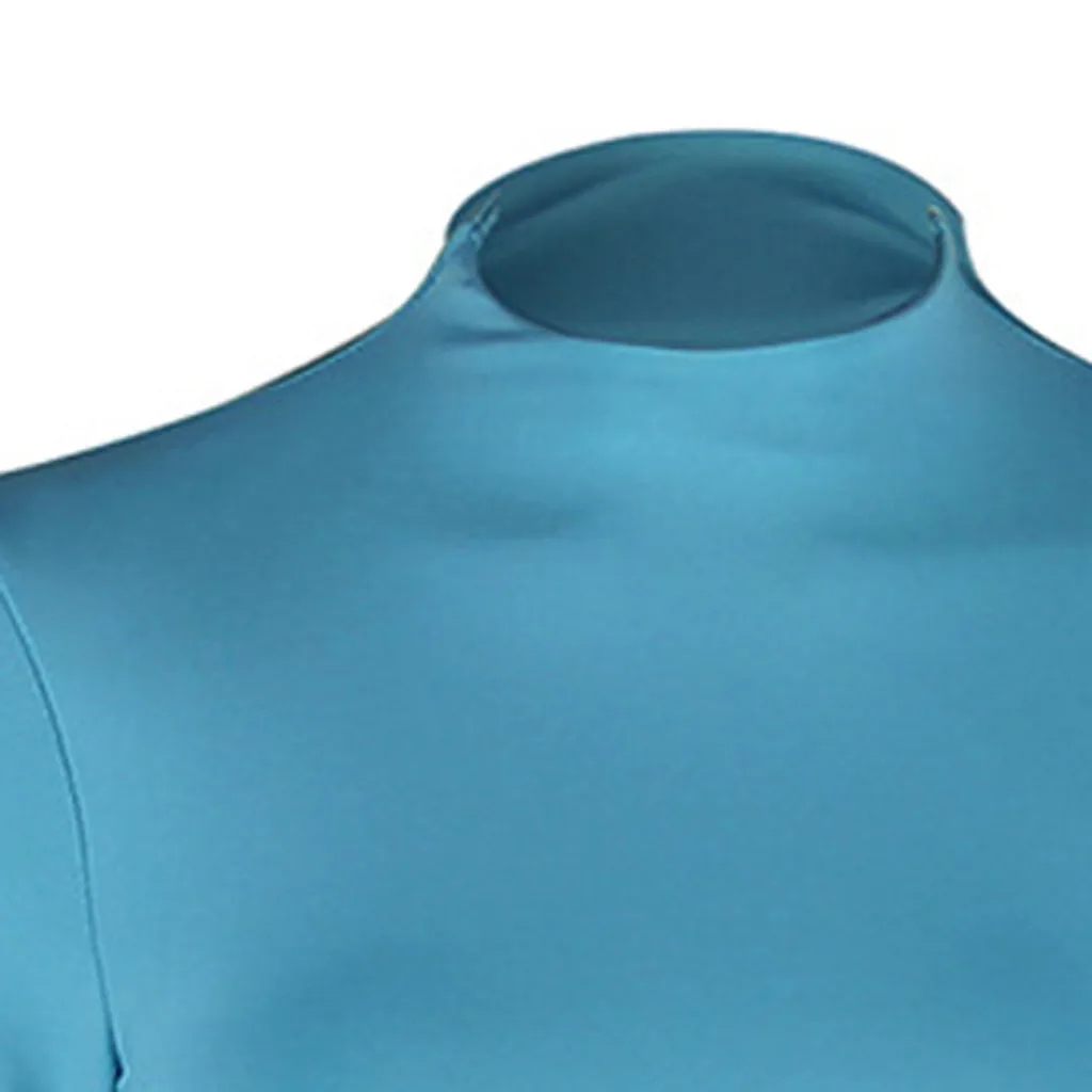 Женская однотонная блузка shein повседневная осенне-зимняя с длинным рукавом и