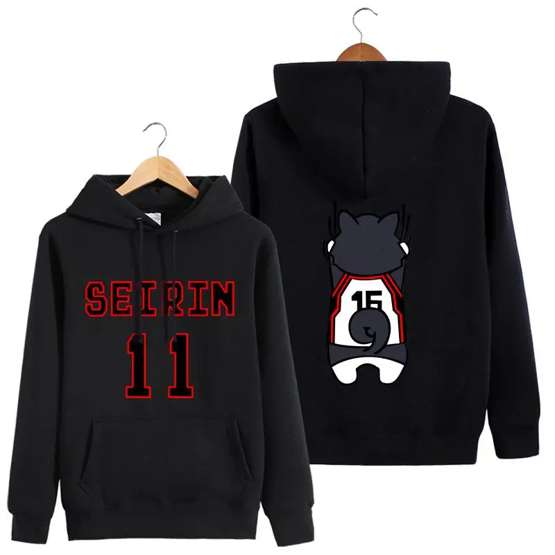 

High-Q cotton Kuroko No Basket 11 Kuroko Tetsuya hoodies Outerwear Coat Kuroko No Basket 5 Aomine Daiki Jacket Coat hoodie