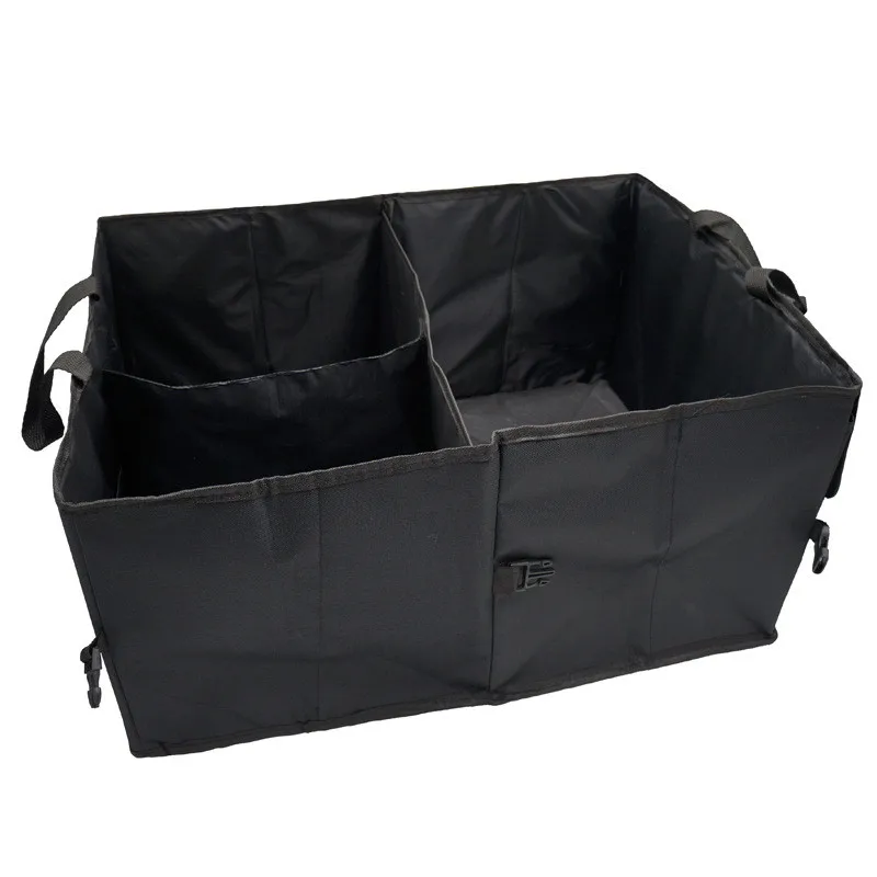

Car Trunk Storage Box Storage Bag Black Oxford Cloth Multifunctional Folding Storage Box Organizer Car Accessories Interior
