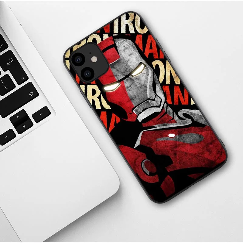 TPU Чехол для телефона для iPhone 11 Pro 5,8 чудо-яд Железный человек Человек-паук Дэдпул мягкий чехол для iPhone 11 Pro MAX 6,1 6,5 дюйма - Цвет: TPU