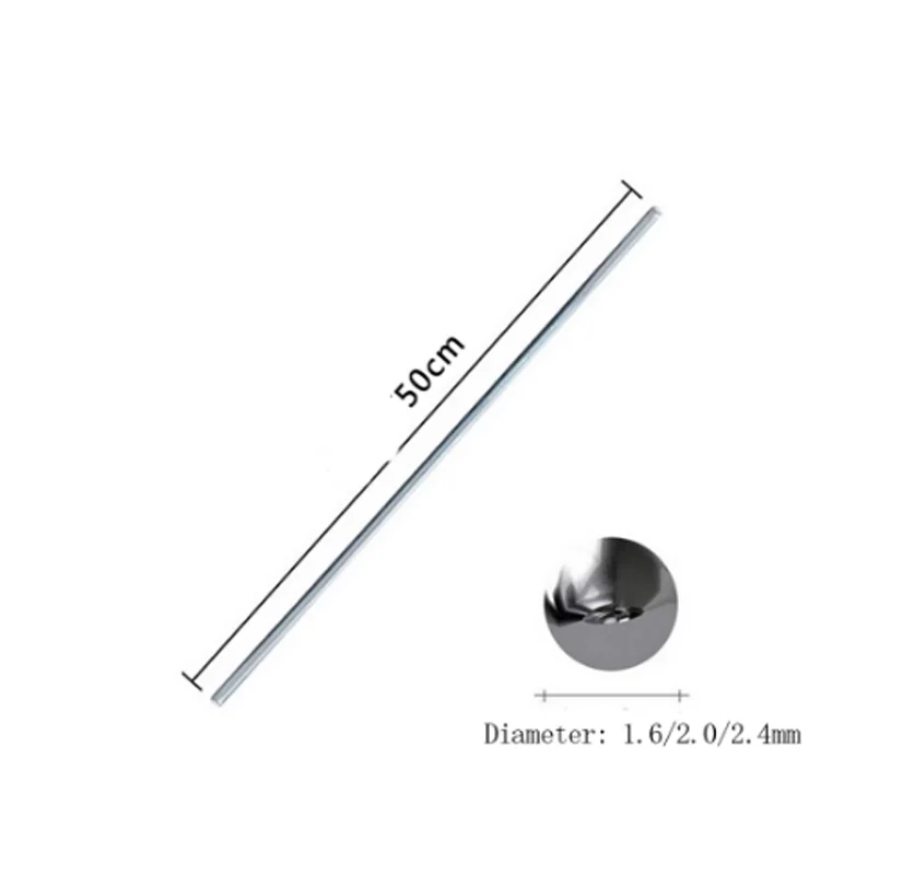 

10/20PCS No Need Solder Powder Aluminum Welding Rod 1.6/2/2.4MM Brazing Low Temperature Aluminum Solder Soldering Rod Dropship