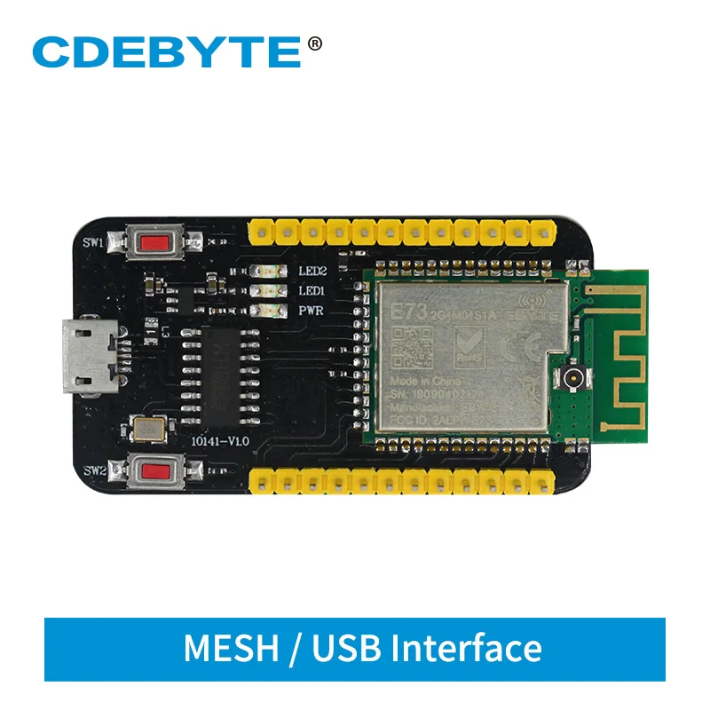 Тестовая плата с Bluetooth ARM nRF52810 2 4 ГГц 5 мВт IPX PCB антенна IoT uhf беспроводной