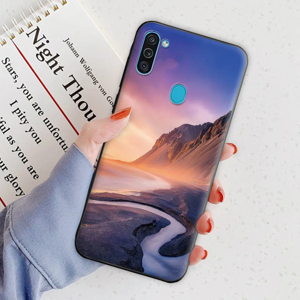 Чехол M11 для Samsung Galaxy чехол крутая задняя крышка телефона Силиконовый ТПУ мягкий M