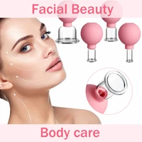 rubber vacuum cupping glasses massage body cups anti cellulite cans face massage vacuum jar medical chineses therapy cupping 1pc