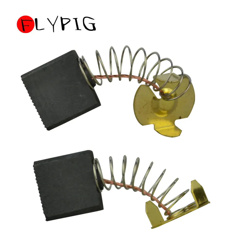 FLYPIG 1 пара угольные щётки а также смазывайте механизм для Makita CB200 CB203 CB204 2414B 3612 3612C