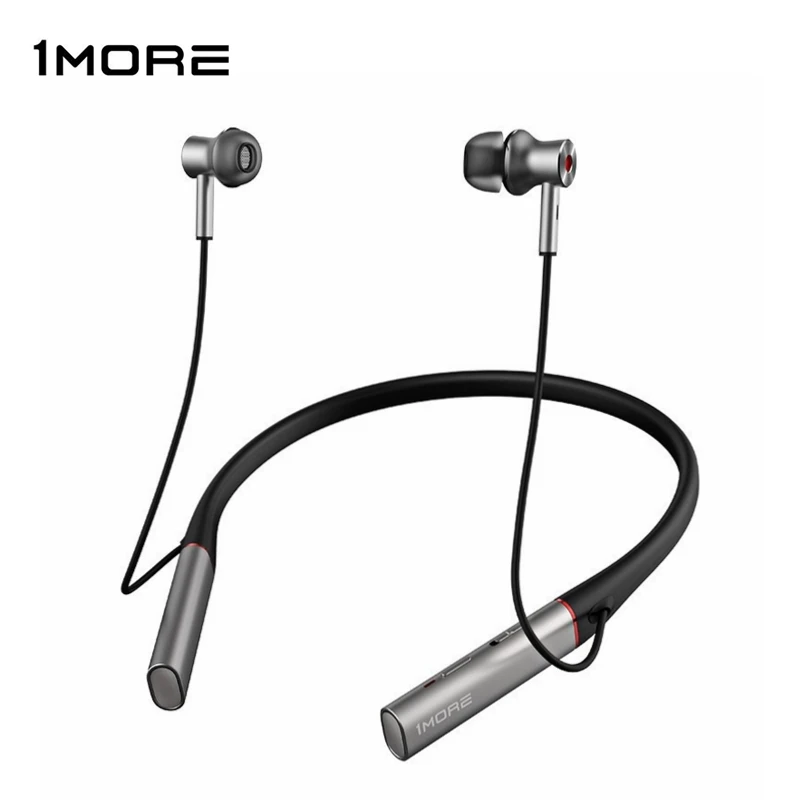 

1MORE ANC Wireless Bluetooth-compatible Earphone Dual Driver Hi-Res HiFi Headset Active Noise Cancelling Neckband Headphone