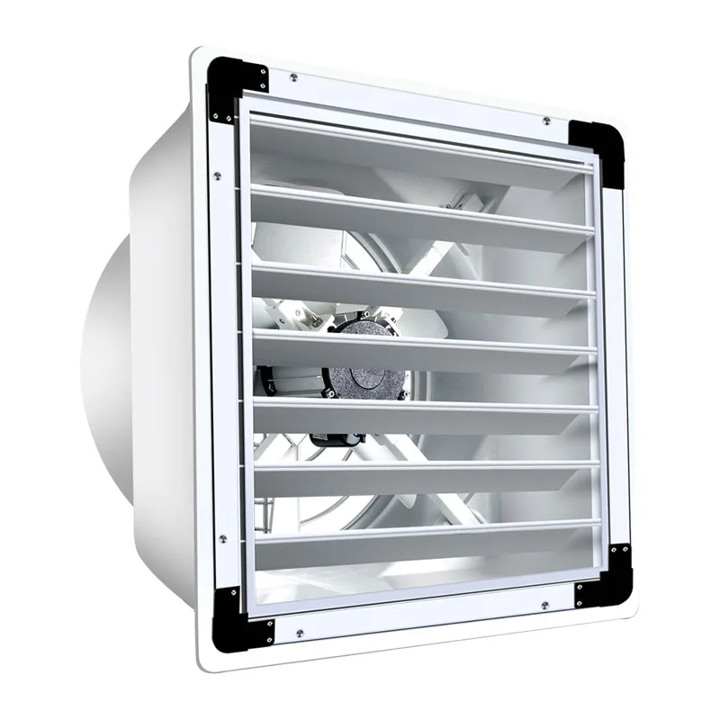White 3800V Commercial Use in multiple occasions Flower greenhouse Industrial site Exhaust fan Waterproof and dustproof exhaust fan - Color: White