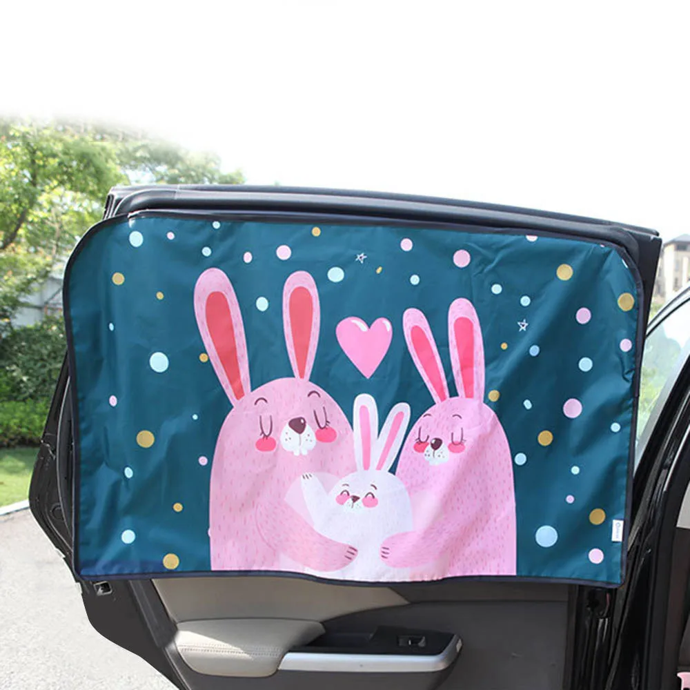 Universal Magnetic Car Sunshade Cover Curtain Side Window Sun Visor Protector for Baby Children Styling Covers | Автомобили и