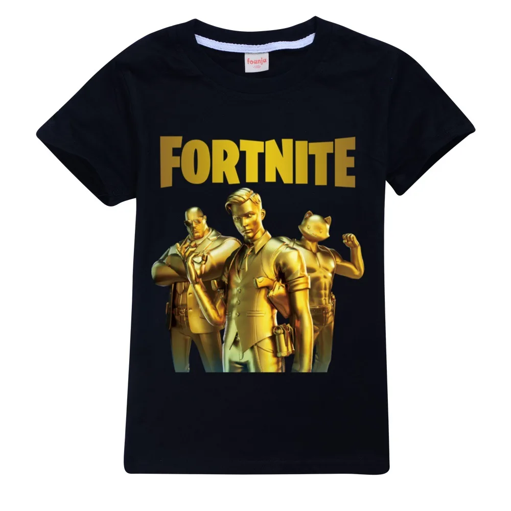 Новый Kawaii игра FORTNITE футболка детская 2021 забавные летние футболки с героями