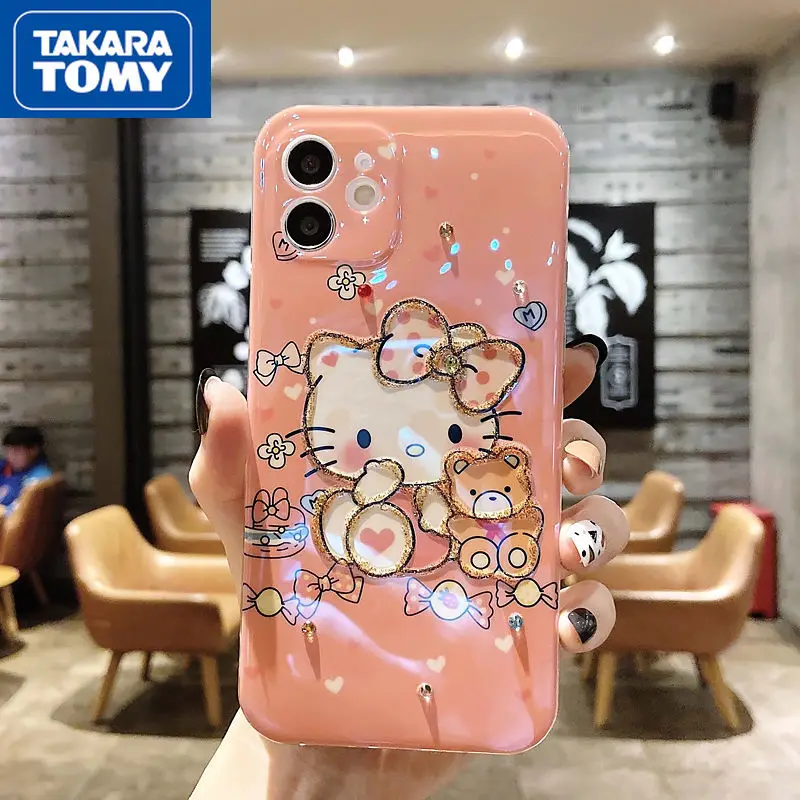 Чехол TAKARA TOMY HelloKitty Blu-Ray для IPhone7/8P/X/XR/XS/XSMAX/11/12Pro/12 мин | Игрушки и хобби