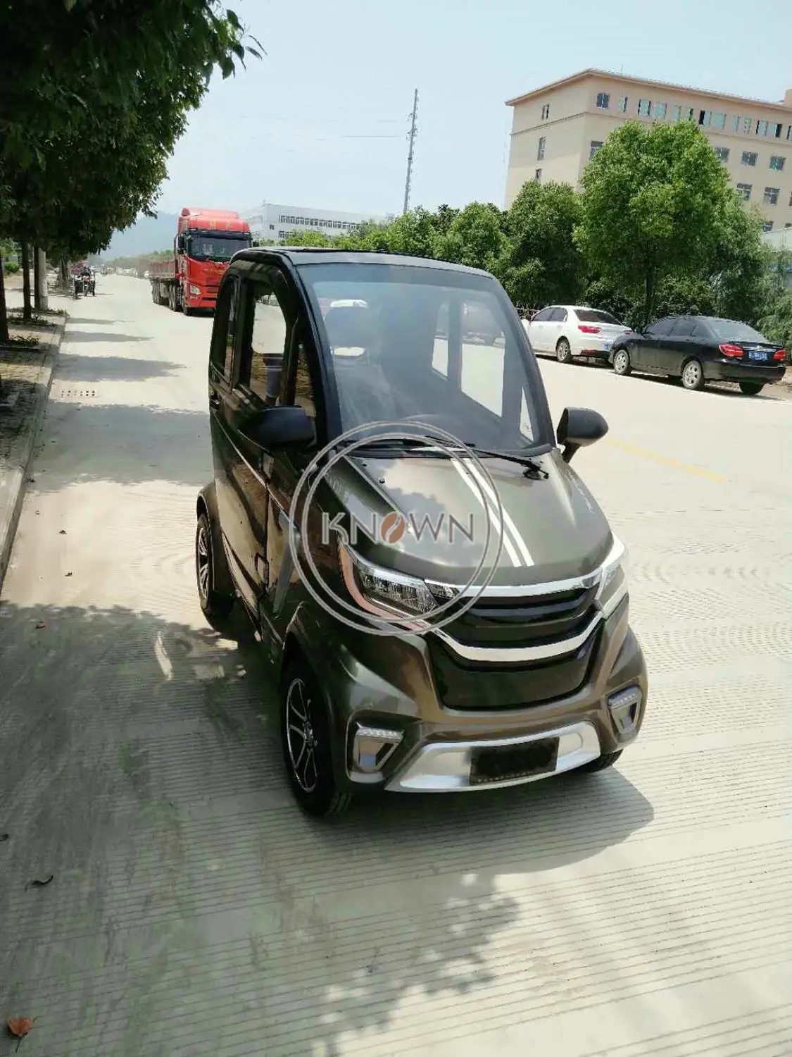 Online Erwachsene Elektrische Motorrad Dreirad Vier Räder Passagier Fahrzeuge Mini Tuk Tuk Auto 2 Sitz Ältere Mobilität Roller