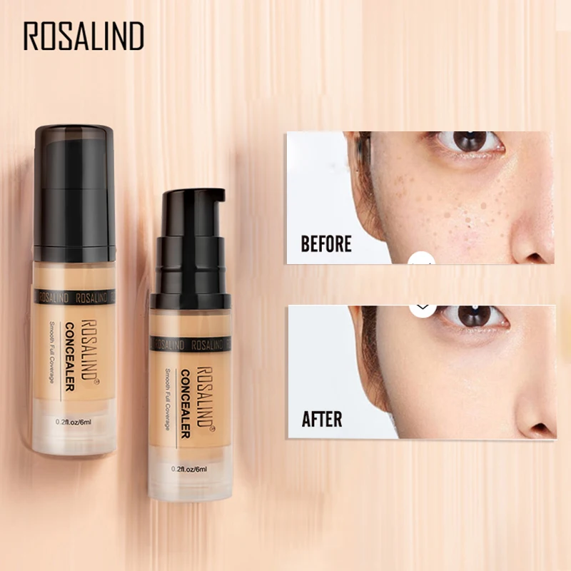 Корректор для консилера ROSALIND 6 мл видов цветов полное покрытие длительное
