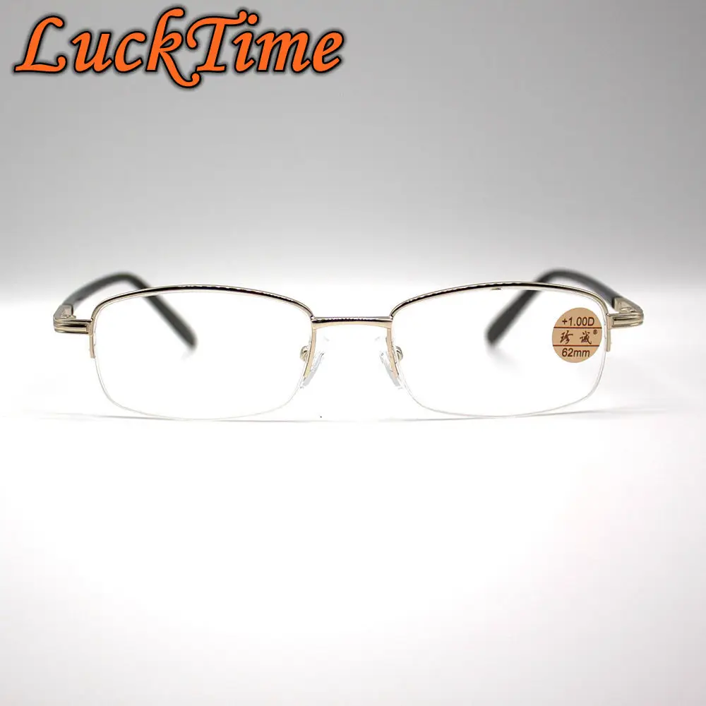 LuckTime Модные мужские очки для чтения из сплава женские лупа + 1 0 5 2 3 4 #6001|Женские