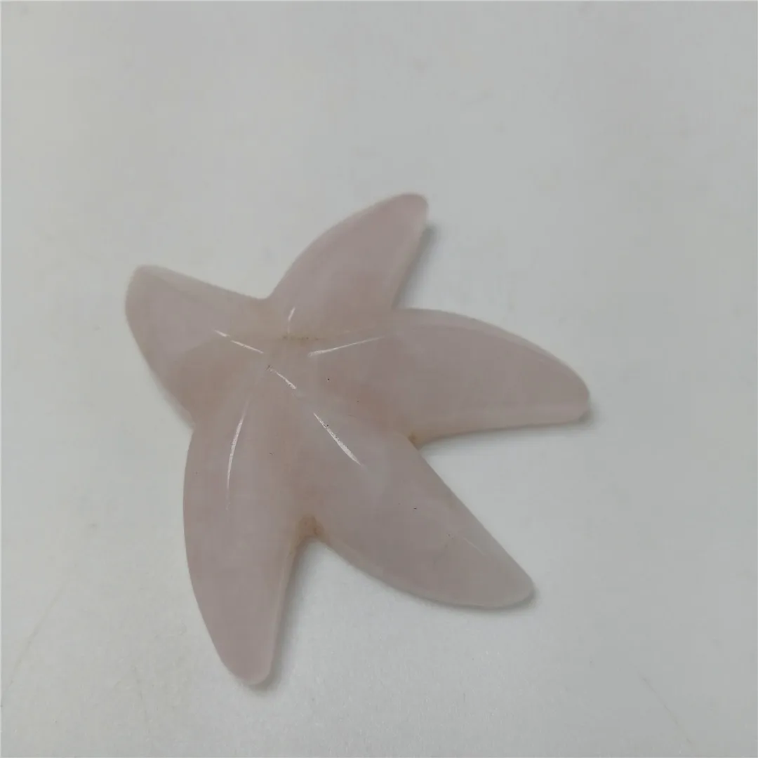 

1-3 шт., Модный кулон с натуральным кристаллом, резная Морская звезда, розовый кварц, тигровый глаз, бирюза, натуральный минерал, кулон, ювелир...