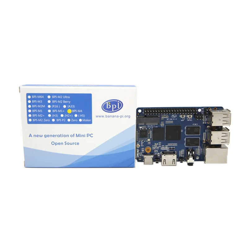 Плата Banana Pi BPI M4 Realtek RTD1395 ARM 64 бит 1G/2G на выбор | Компьютеры и офис