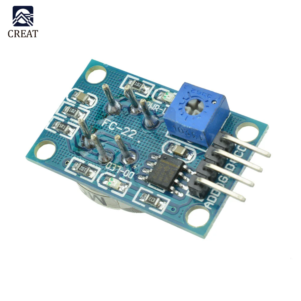 MQ-6 сжиженный нефтяной газ изобутановый пропановый датчик модуль Diy Kit Electronic