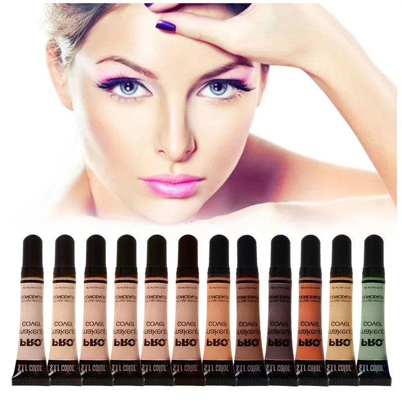 

Whitening Oil Control Isolation Liquid Foundation Hide Blemish 12 Colors Available Easy To Absorb Lighten Spots Beauty Cosmetics