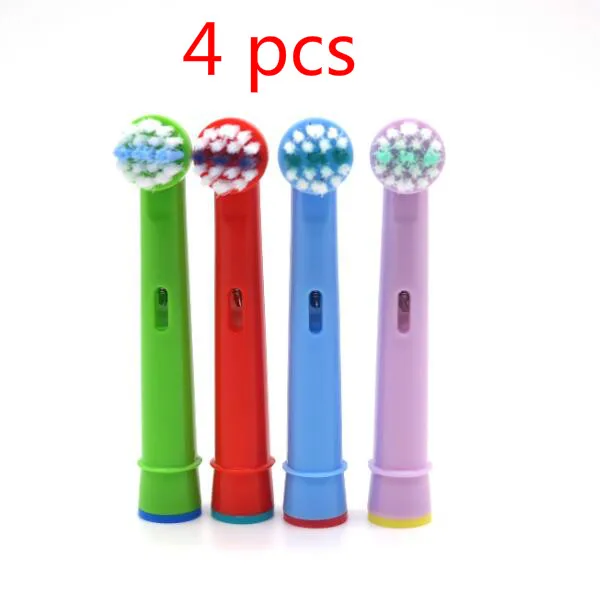 

Replacement Kids Children Tooth Brush Heads For Oral B EB-10A Pro-Health Stages Electric Toothbrush Oral Care(4 pcs)