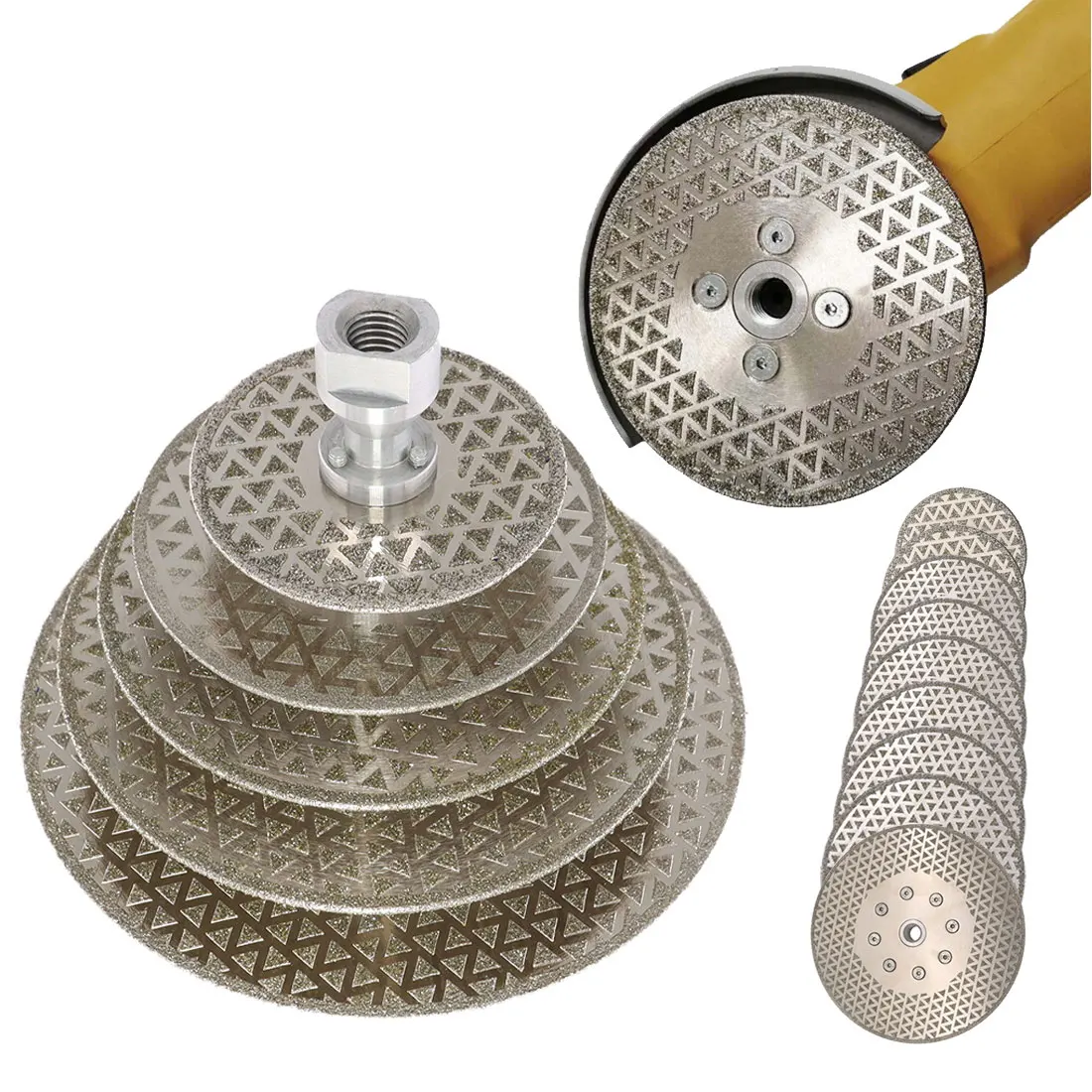 

3200 rmp Wet Dry Polishing Pad Sharp Type Flexible Diamond Polishing Pad For Granite Marble Stone Sanding Disc