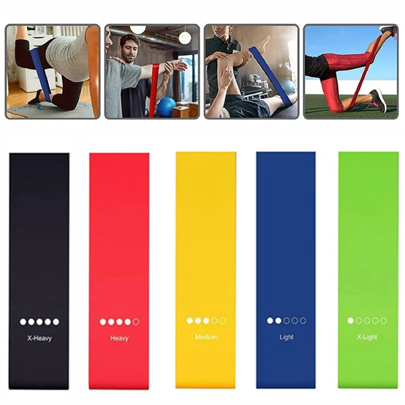 Эластичные эластичные ленты для тренировок растягивающиеся растяжки дома
