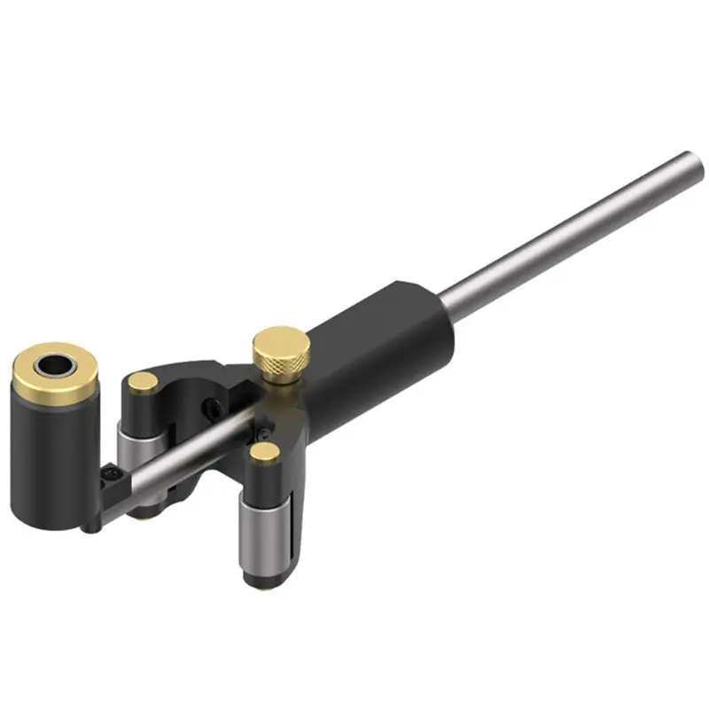 

Woodworking Linear Arc Dual-purpose Scriber Ruler Parallel Line Drawing Measuring Gauge DIY Wood Scribe Tool.