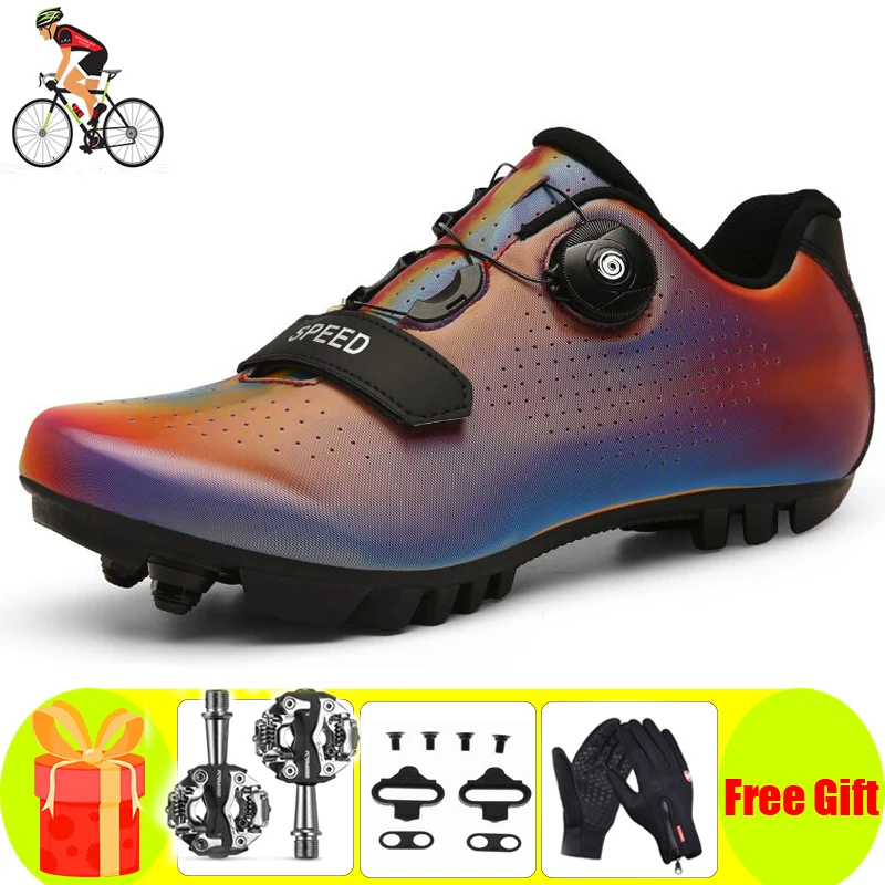 

Cycling Shoes Sapatilha Ciclismo Mtb Self-Locking Sports Sneakers Mountain Bike for Men Women Spd Youth Zapatillas Bicicleta