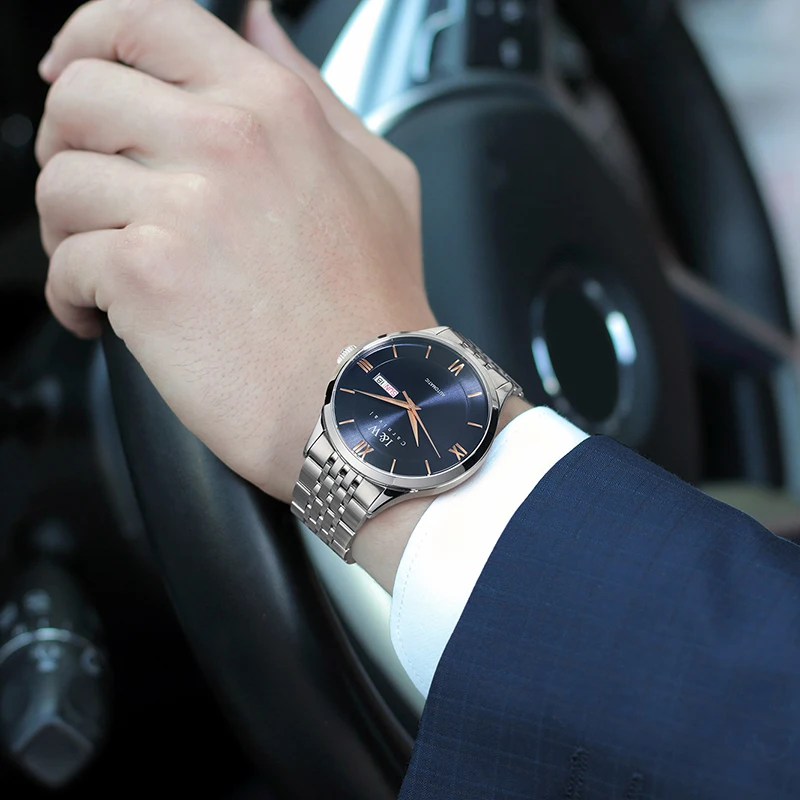 Новинка 2020 модные механические часы мужские роскошные Брендовые Часы CARNIVAL MIYOTA