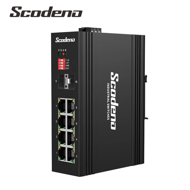 Scodeno 8-       DIN-, 2  SFP, IP40