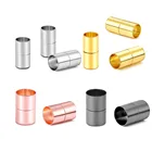 Магнитные застежки 3 4 5 6 7 8 10 12 14 15 мм кожаный шнур разъемы для браслета ювелирных изделий фурнитура Аксессуары