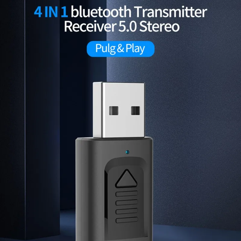 2020 Новинка 4 в 1 USB Bluetooth трансмтитер и аудио приемник 3 5 мм Aux стерео 0 беспроводной