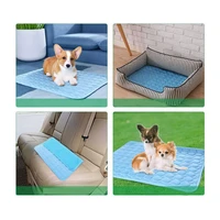 pet bed dog mat cooling summer pad mat for cat blanket breathable pet dogs beds washable for small medium large dogs wholesale