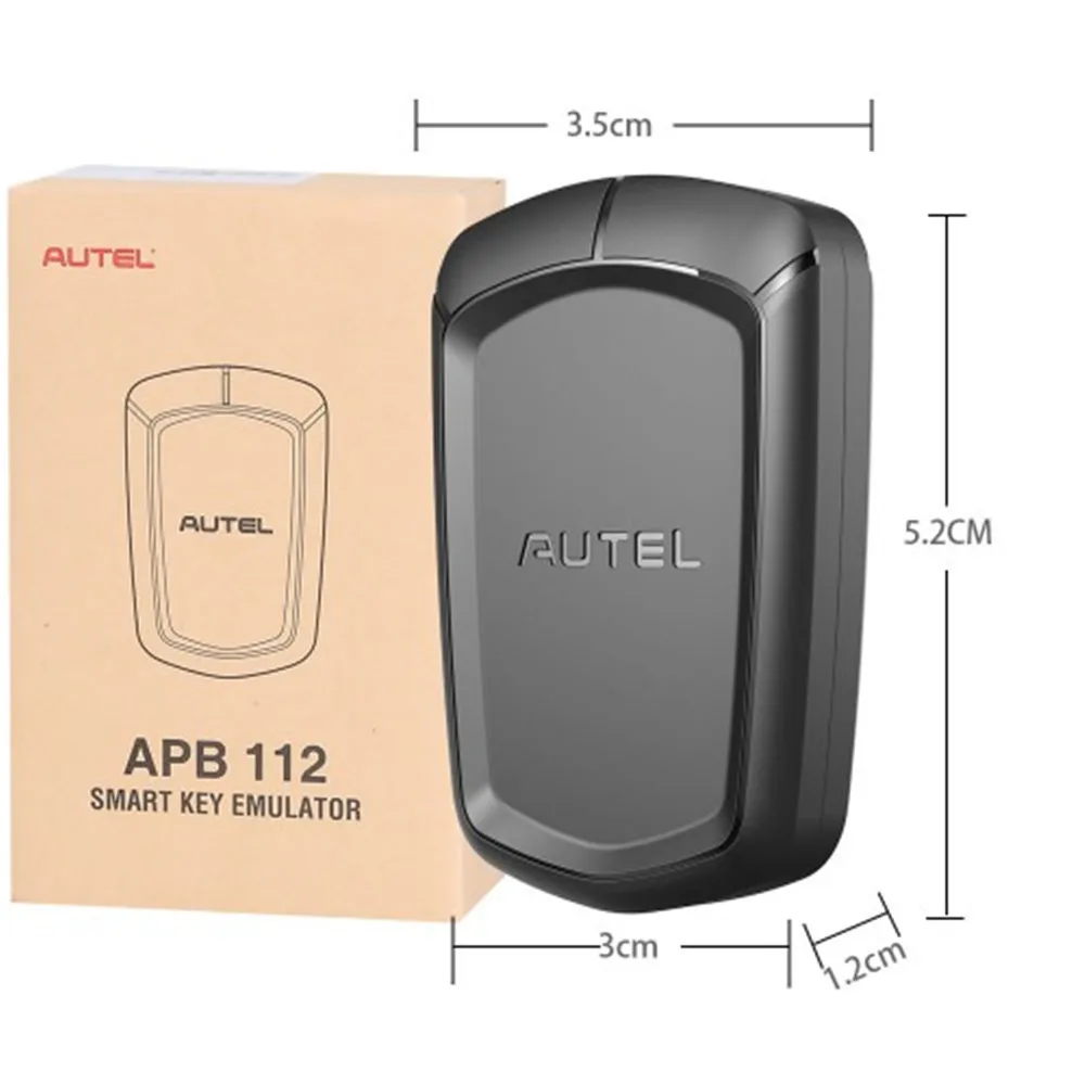 AUTEL APB112 Smart Key Simulator работает с программатором ключей Autel MaxiIM IM508/IM608