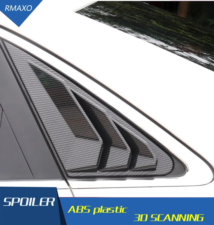 Для Audi A4 2016-2018 Седан ABS задней двери оконные шторы жалюзи Рамка оконный порог