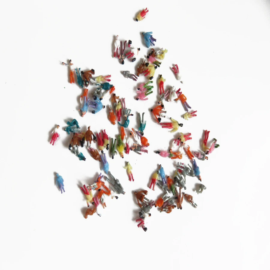 Мини фигурки из АБС пластика N Scale куклы архитектурный стол с песком модель фона