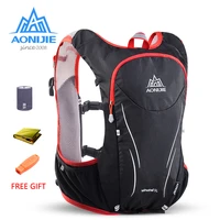 aonijie c928 5l hydration backpack rucksack bag vest harness for 2l water bladder hiking camping running marathon race sports