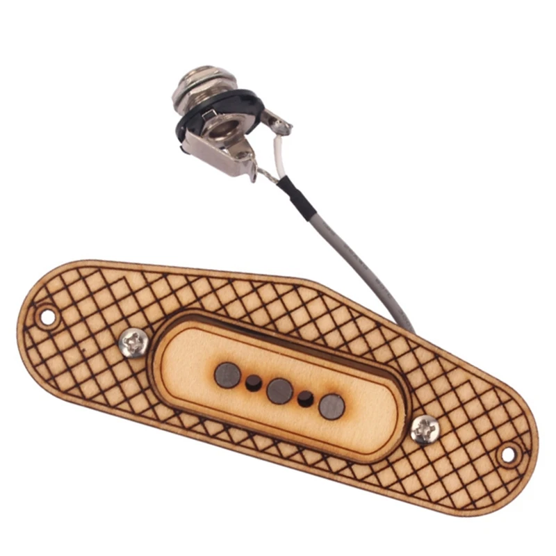 

Acoustic Guitar Pickup netic Transducer Tone Volume Controller o Cable Pickups Guitar Parts & Accessories
