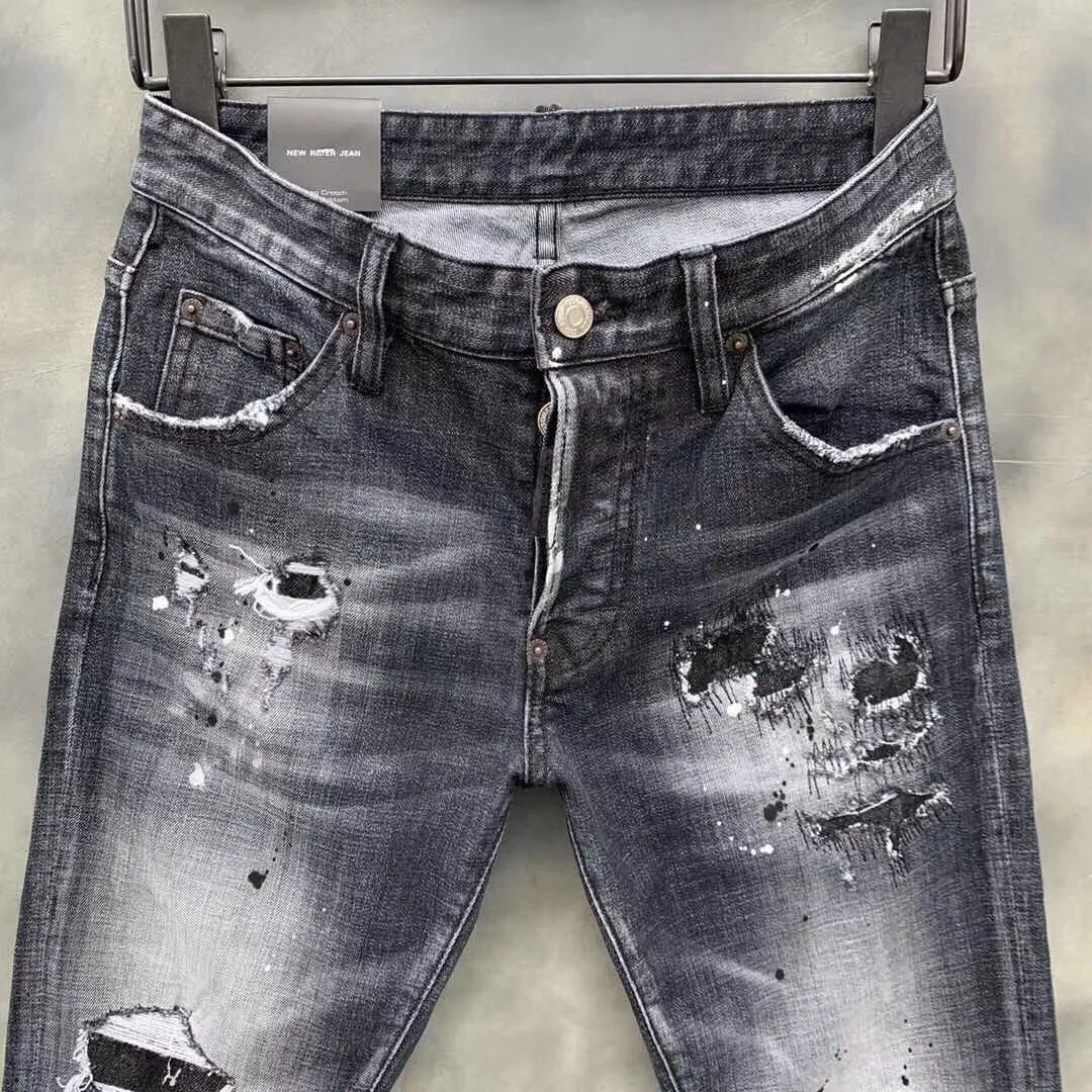 2021 hot man jeans classic,Authentic,DSQUARED2,Retro,Italian brand ,Women/Men Jeans,locomotive,Jogging jeans,DSQ9121