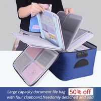 portable briefcase for document bag women mens bag for documents new travel business bag file paper storage documents organizer