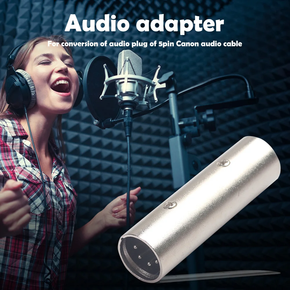 Цинковый сплав 5 контактный штекер соединитель соединителя широко совместимый с