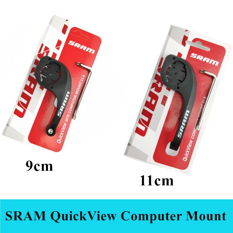 

Велосипедный компьютер SRAM Quickview, кронштейн для крепления велосипеда, держатель для велосипеда, GPS, спидометр, велосипедное расстояние, Edge 200 ...