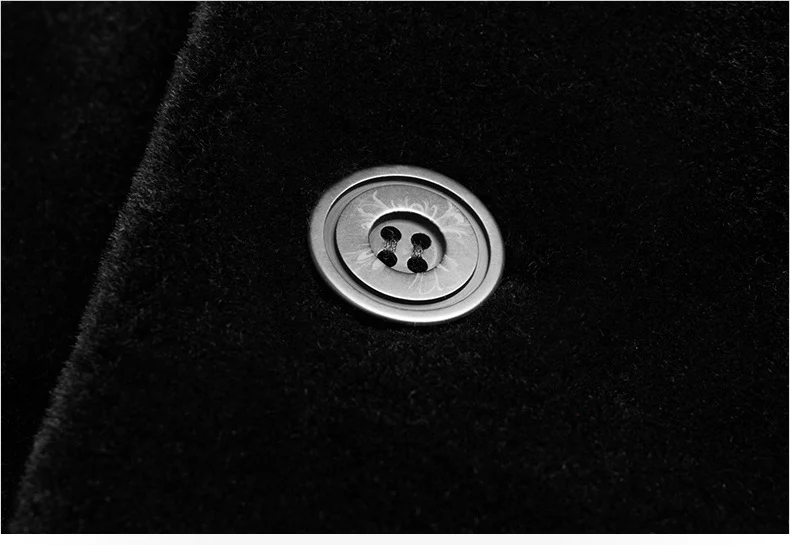 

Real Fur Coat Men Sheep Shearing Wool Coat 2021 Winter Long Single Button Warm Parka Men's Black Overcoat Outwear tops LX2549