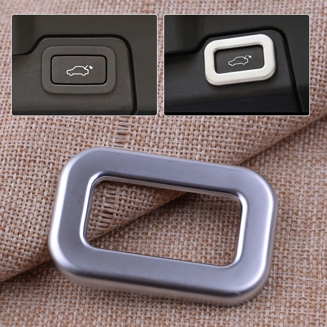 Автомобильный Электрический переключатель багажника декоративная накладка