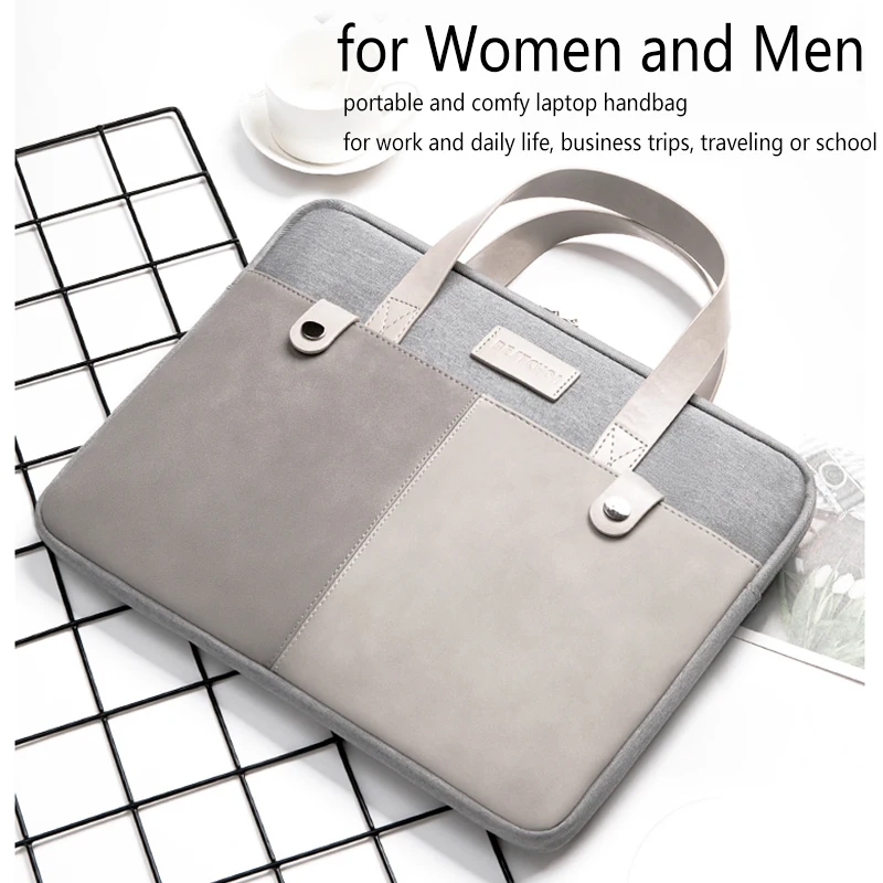 13 3 14 inch women laptop bag notebook handbags briefcase cute for huawei dell hp lenovo macbook air pro 13 15 16 m1 2020 case free global shipping