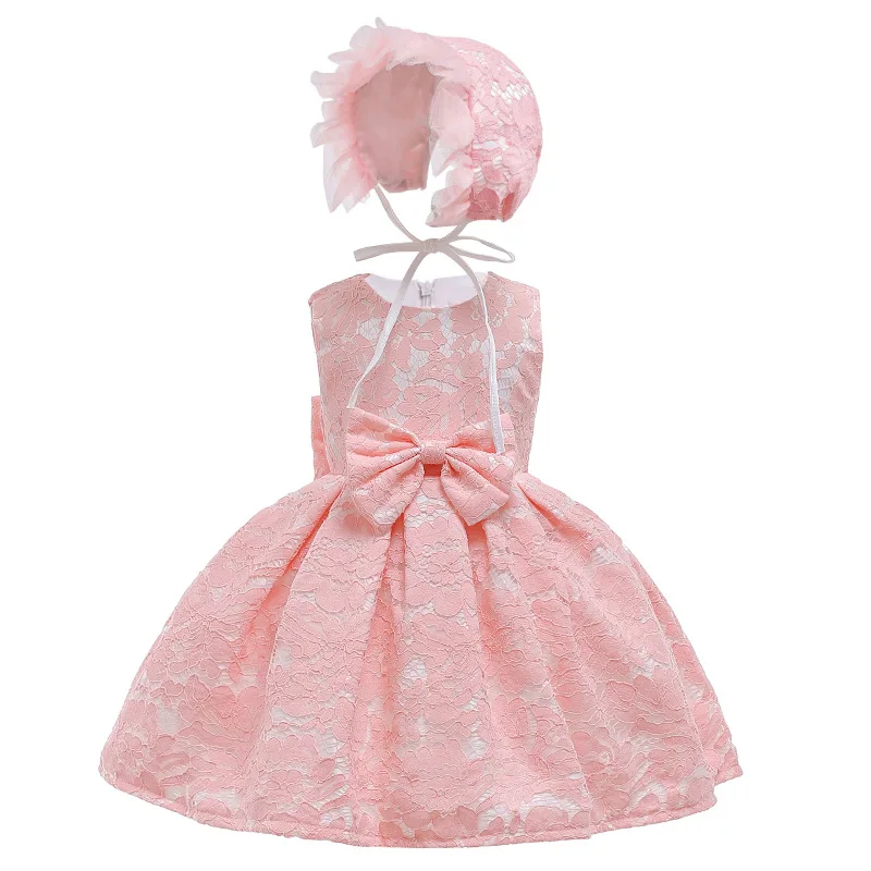 

Платье принцессы на крестины для маленьких девочек на 1-й год, праздвечерние платье на день рождения, детское свадебное платье, одежда для но...